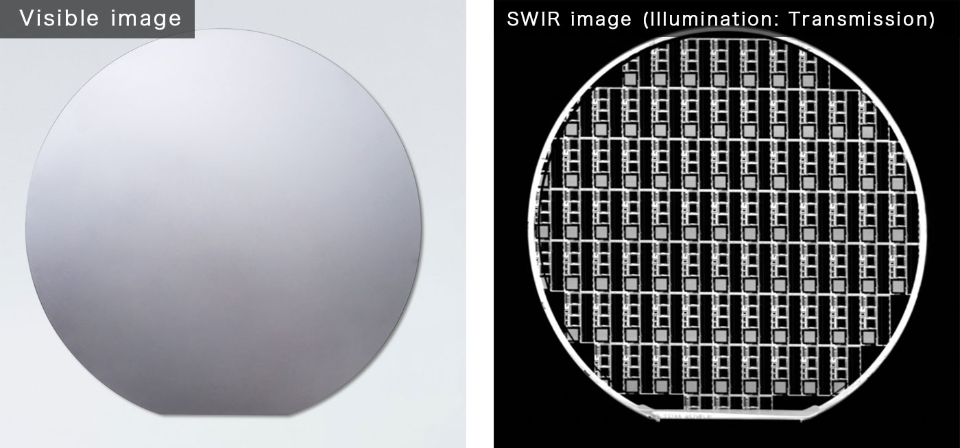 Si wafer comparison image